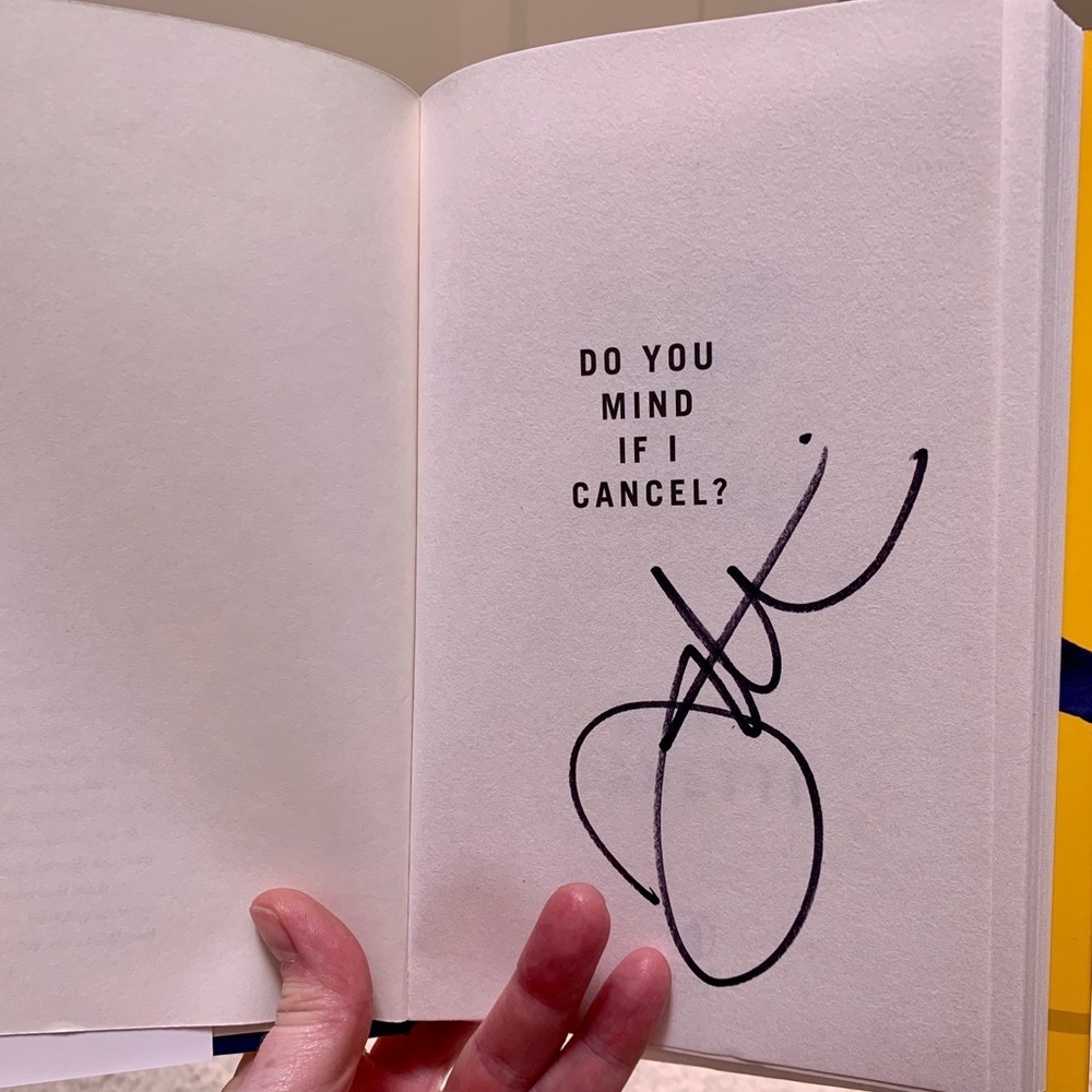 HP🎉GARY JANETTI Signed Hardcover Book “Do You Mind If I Cancel” Memoir - Picture 2 of 7